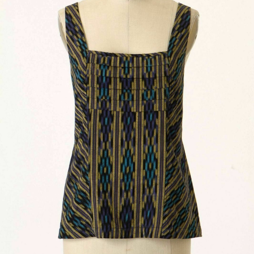 Anthropologie Chiminu Kata Cotton Tank Top By Edme & Esyllte, Size 2
